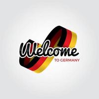 benvenuto in Germania vettore