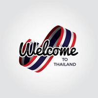 benvenuti in Tailandia vettore