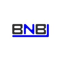 bnb lettera logo creativo design con vettore grafico, bnb semplice e moderno logo.