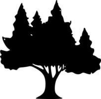 vettore illustrazione di albero forma