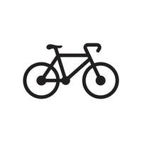 bicicletta logo icona design modello vettore
