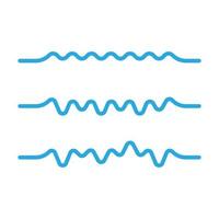 vettore dell & # 39; icona dell & # 39; onda d & # 39; acqua