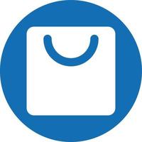 Sorridi lettera lettera shopping Borsa cartello simbolo logo vettore