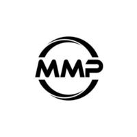 mmp lettera logo design nel illustrazione. vettore logo, calligrafia disegni per logo, manifesto, invito, eccetera.