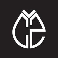 cz lettera logo design.cz creativo iniziale cz lettera logo design . cz creativo iniziali lettera logo concetto. vettore