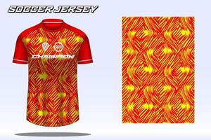 calcio maglia sport maglietta design modello per calcio club vettore