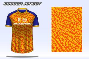 calcio maglia sport maglietta design modello per calcio club vettore