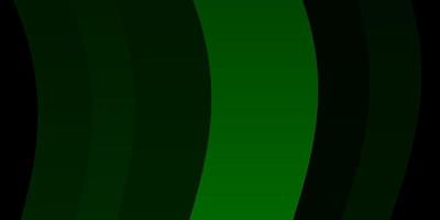 modello vettoriale verde scuro con linee ironiche.