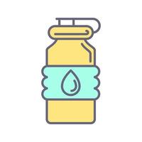 acqua bottiglia vettore icona