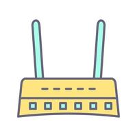 icona di vettore del router