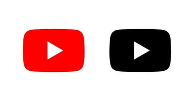 Youtube logo vettore, Youtube icona vettore, Youtube simbolo gratuito vettore