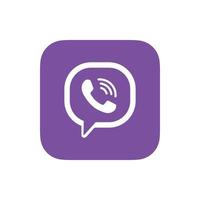 viber logo vettore, viber icona gratuito vettore