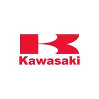 kawasaki logo editoriale vettore