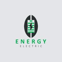 Salva energia simbolo. energia icona con illuminazione. eco amichevole, ambientale. eco icona. vettore illustrazione.