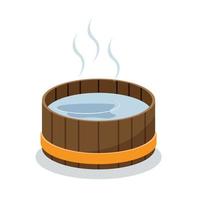 caldo vasca isolato vettore illustrazione