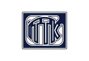ittk lettera logo e icona design modello vettore