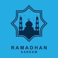 Ramadan logo vettore, Ramadan aviatore Immagine con modello illustrazione vettore