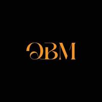 qbm lettera logo disegno, qbm vettore logo, qbm con forma, qbm modello con accoppiamento colore, qbm logo semplice, elegante, qbm lussuoso logo, qbm vettore professionista, qbm tipografia,