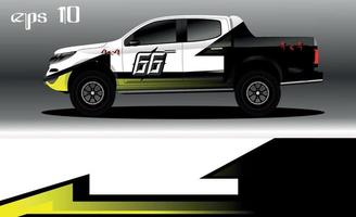 da corsa auto avvolgere design vettore. astratto grafico banda da corsa sfondo kit design per veicolo avvolgere, gara macchina, rally, avventura e livrea vettore