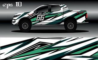 da corsa auto avvolgere design vettore. astratto grafico banda da corsa sfondo kit design per veicolo avvolgere, gara macchina, rally, avventura e livrea vettore