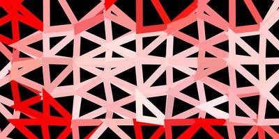 disposizione poligonale geometrica di vettore rosso chiaro.