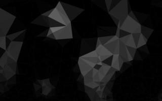 layout low poly argento scuro, grigio vettoriale. vettore