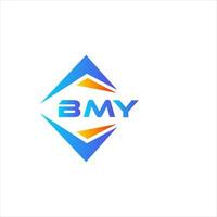 bmy astratto tecnologia logo design su bianca sfondo. bmy creativo iniziali lettera logo concetto. vettore