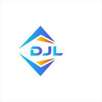 djl astratto tecnologia logo design su bianca sfondo. djl creativo iniziali lettera logo concetto. vettore