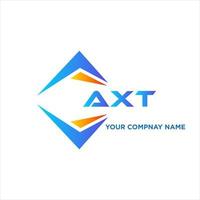 axt astratto tecnologia logo design su bianca sfondo. axt creativo iniziali lettera logo concetto. vettore
