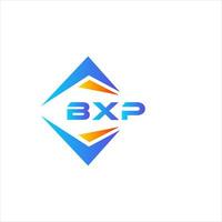 bxp astratto tecnologia logo design su bianca sfondo. bxp creativo iniziali lettera logo concetto. vettore