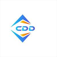 cdd astratto tecnologia logo design su bianca sfondo. cdd creativo iniziali lettera logo concetto. vettore