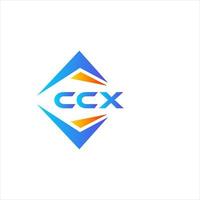 ccx astratto tecnologia logo design su bianca sfondo. ccx creativo iniziali lettera logo concetto. vettore