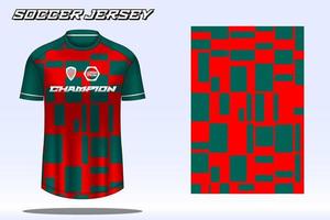 calcio maglia sport maglietta design modello per calcio club vettore