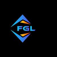 fgl astratto tecnologia logo design su bianca sfondo. fgl creativo iniziali lettera logo concetto. vettore