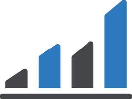 illustrazione vettoriale del grafico su uno sfondo. simboli di qualità premium. icone vettoriali per il concetto e la progettazione grafica.