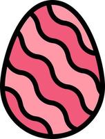 uovo Pasqua natura primavera attività commerciale logo modello piatto colore vettore