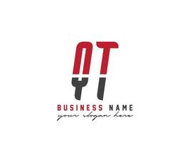 monogramma qt logo icona, creativo qt attività commerciale lettera logo vettore
