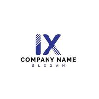 ix lettera logo design. ix lettera logo vettore illustrazione - vettore