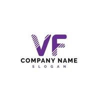vf lettera logo design. vf lettera logo vettore illustrazione - vettore