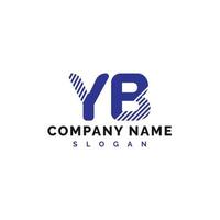 yb lettera logo design. yb lettera logo vettore illustrazione - vettore