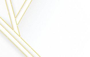 elegante sfondo bianco geometrico con composizione di triangolo e linee vettore