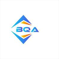 bqa astratto tecnologia logo design su bianca sfondo. bqa creativo iniziali lettera logo concetto. vettore