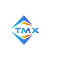 tmx astratto tecnologia logo design su bianca sfondo. tmx creativo iniziali lettera logo concetto. vettore