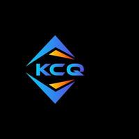 kqq astratto tecnologia logo design su nero sfondo. kqq creativo iniziali lettera logo concetto. vettore