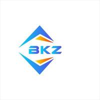 bkz astratto tecnologia logo design su bianca sfondo. bkz creativo iniziali lettera logo concetto. vettore