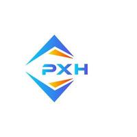 pxh astratto tecnologia logo design su bianca sfondo. pxh creativo iniziali lettera logo concetto. vettore