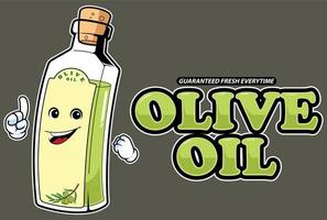 oliva olio portafortuna vettore