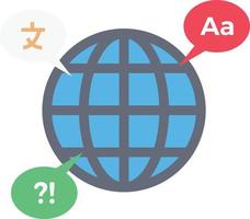 globale dizionario vettore illustrazione su un' sfondo.premio qualità simboli.vettore icone per concetto e grafico design.