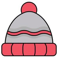 inverno cappello quale può facilmente modificare o modificare vettore