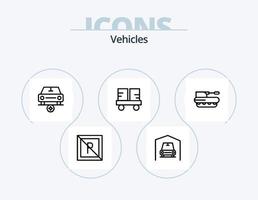 veicoli linea icona imballare 5 icona design. di più. Inserisci. chiave inglese. furgone. consegna vettore